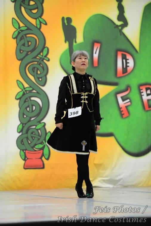 Black Velvet 4-Piece Dance Ensemble For Adult&nbsp;Dancer